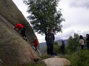 Escalada en Valdesangil