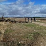Camino de Aldealengua, ya de vuelta. Camino de Aldealengua, ya de vuelta.