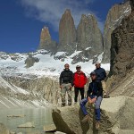 Posando con las Torres