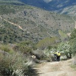 saliendo del hoyo