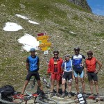 La foto de grupo en el Fimberpass (por Pepe)