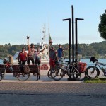 Foto de grupo en Salò, Italia (por Pepe)