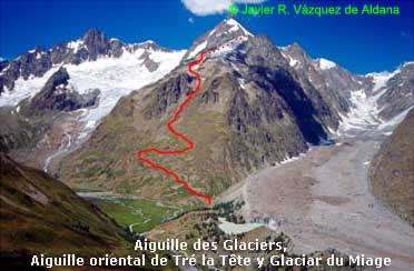Aiguille des glaciers Aiguille des glaciers