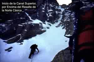 Inicio canal superior